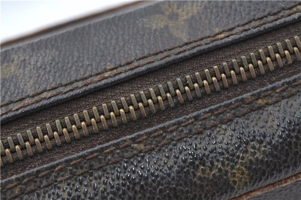 Authentic Louis Vuitton Monogram Compiegne 23 Clutch Hand Bag M51847 Junk J2208