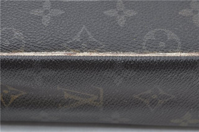 Authentic Louis Vuitton Monogram Compiegne 23 Clutch Hand Bag M51847 Junk J2208