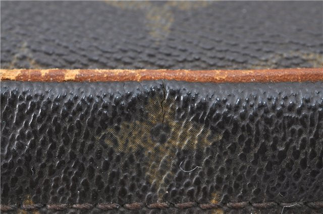 Authentic Louis Vuitton Monogram Compiegne 23 Clutch Hand Bag M51847 Junk J2208