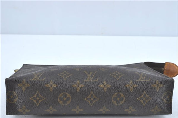 Auth Louis Vuitton Monogram Poche Toilette 26 Cosmetics Pouch M47542 LV J2209