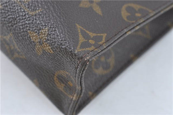 Auth Louis Vuitton Monogram Poche Toilette 26 Cosmetics Pouch M47542 LV J2209