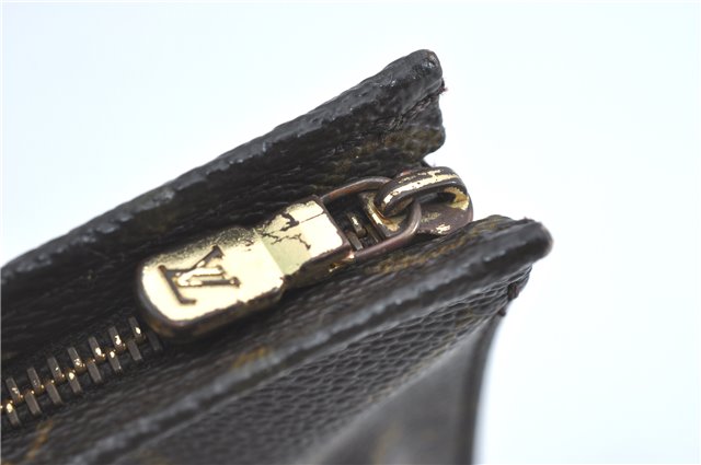 Auth Louis Vuitton Monogram Poche Toilette 26 Cosmetics Pouch M47542 LV J2209