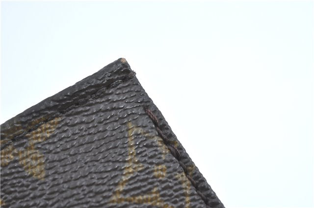 Auth Louis Vuitton Monogram Poche Toilette 26 Cosmetics Pouch M47542 LV J2209