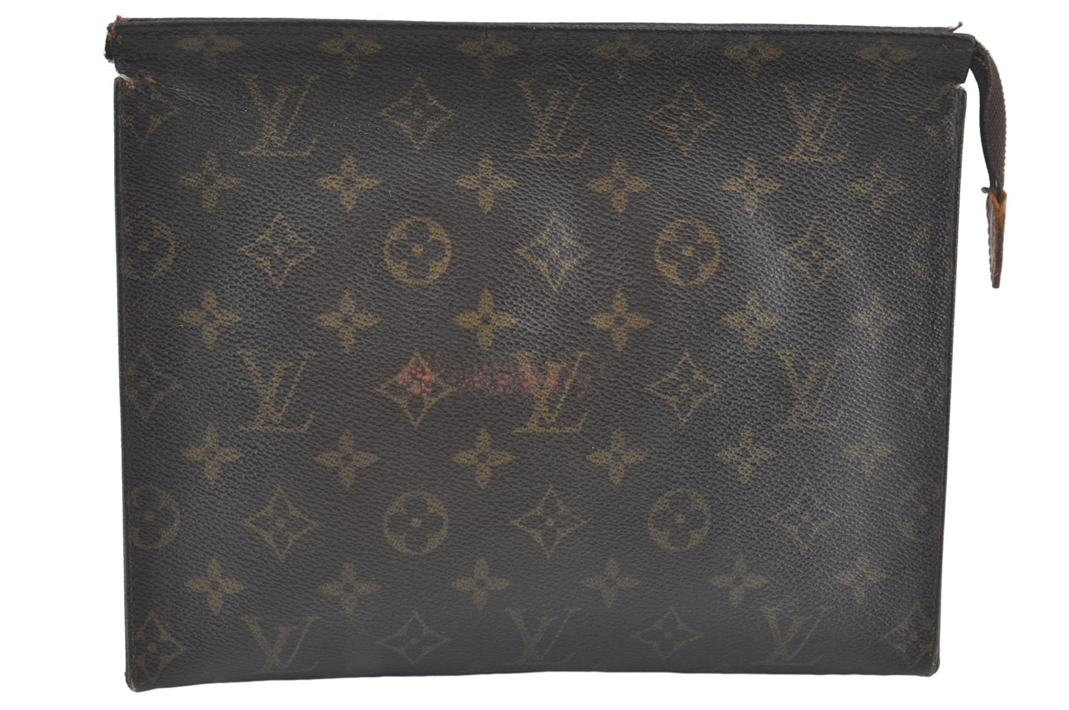 Auth Louis Vuitton Monogram Poche Toilette 26 Cosmetics Pouch M47542 Junk J2217