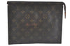 Auth Louis Vuitton Monogram Poche Toilette 26 Cosmetics Pouch M47542 Junk J2217