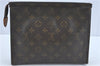 Auth Louis Vuitton Monogram Poche Toilette 26 Cosmetics Pouch M47542 Junk J2217