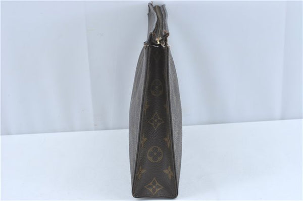 Auth Louis Vuitton Monogram Poche Toilette 26 Cosmetics Pouch M47542 Junk J2217