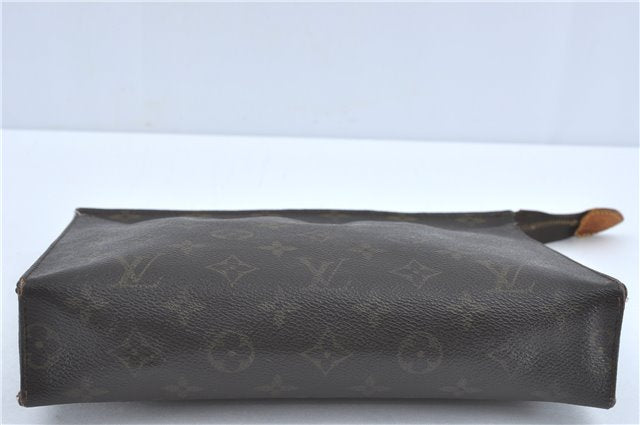 Auth Louis Vuitton Monogram Poche Toilette 26 Cosmetics Pouch M47542 Junk J2217