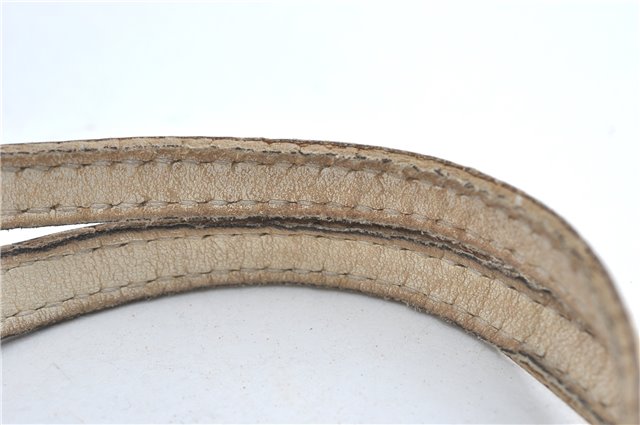 Authentic GUCCI Jolie Shoulder Tote Bag GG Canvas Enamel 211970 Brown J2231