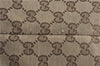 Authentic GUCCI Jolie Shoulder Tote Bag GG Canvas Enamel 211970 Brown J2231