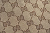 Authentic GUCCI Jolie Shoulder Tote Bag GG Canvas Enamel 211970 Brown J2231