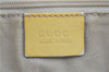 Authentic GUCCI Jolie Shoulder Tote Bag GG Canvas Enamel 211970 Brown J2231