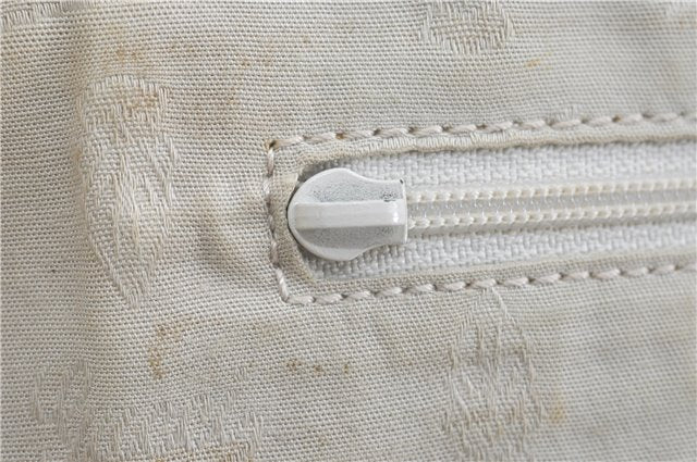 Authentic GUCCI Jolie Shoulder Tote Bag GG Canvas Enamel 211970 Brown J2231