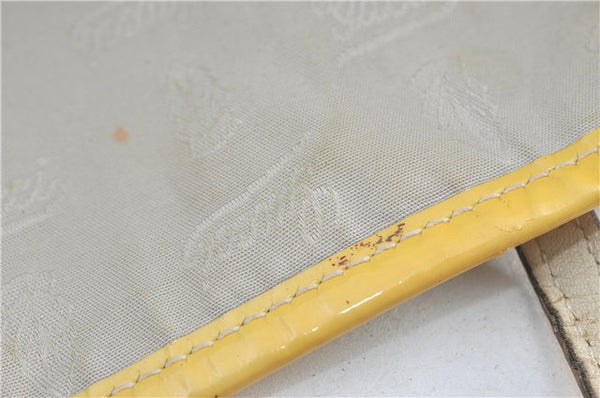 Authentic GUCCI Jolie Shoulder Tote Bag GG Canvas Enamel 211970 Brown J2231