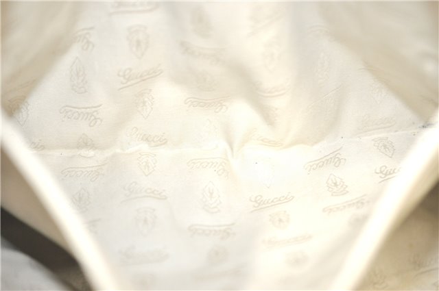 Authentic GUCCI Jolie Shoulder Tote Bag GG Canvas Enamel 211970 Brown J2231