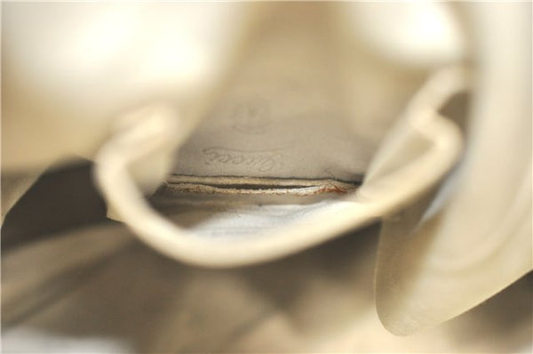 Authentic GUCCI Jolie Shoulder Tote Bag GG Canvas Enamel 211970 Brown J2231