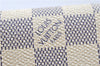 Authentic Louis Vuitton Damier Azur Portefeuille Alexandra N63068 Wallet J2235