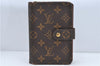 Authentic Louis Vuitton Monogram Porte Papier Zip Bifold Wallet M61207 LV J2248