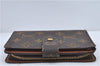 Authentic Louis Vuitton Monogram Porte Papier Zip Bifold Wallet M61207 LV J2248