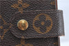 Authentic Louis Vuitton Monogram Porte Papier Zip Bifold Wallet M61207 LV J2248