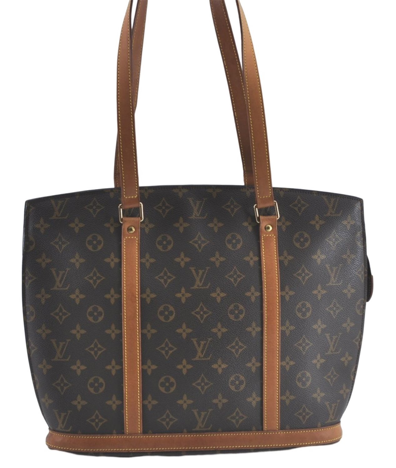 Authentic Louis Vuitton Monogram Babylone Shoulder Tote Bag M51102 LV J2250