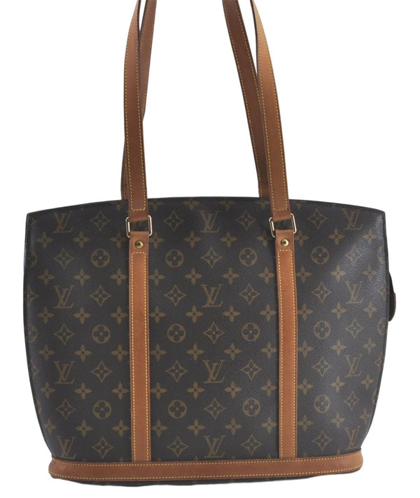 Authentic Louis Vuitton Monogram Babylone Shoulder Tote Bag M51102 LV J2250