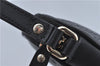 Authentic GUCCI Micro GG Guccissima Leather Clutch Hand Bag Purse Black J2252