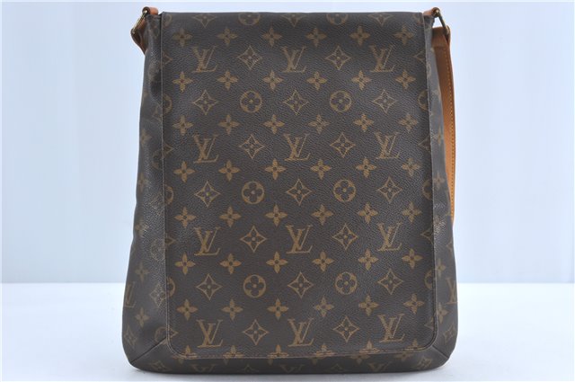 Authentic Louis Vuitton Monogram Musette Shoulder Cross Body Bag M51256 LV J2254