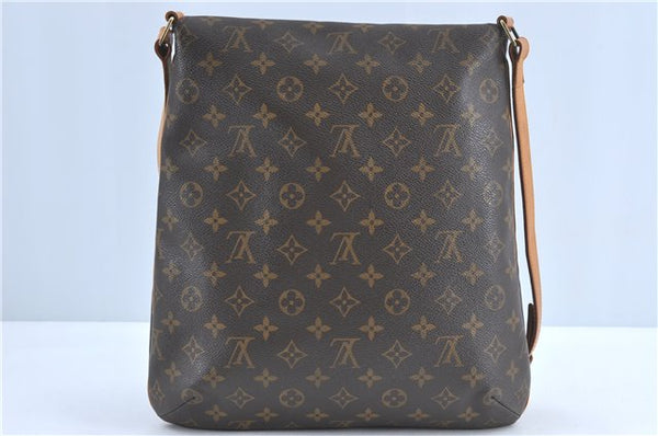 Authentic Louis Vuitton Monogram Musette Shoulder Cross Body Bag M51256 LV J2254