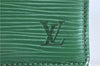 Louis Vuitton Epi Porte Monnaie Billets Cartes Credit Wallet M63484 Green J2257