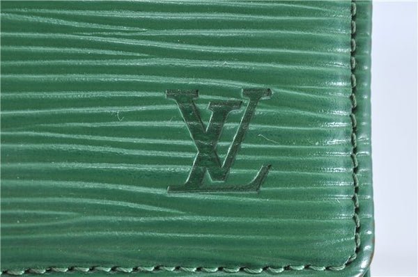 Louis Vuitton Epi Porte Monnaie Billets Cartes Credit Wallet M63484 Green J2257