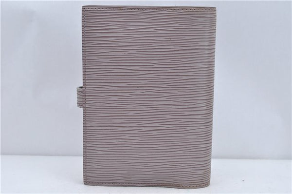 Authentic Louis Vuitton Epi Z Agenda PM Day Planner Cover Gray R2009B LV J2258