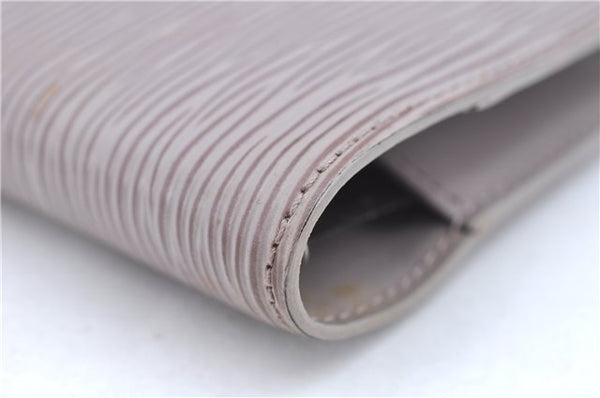 Authentic Louis Vuitton Epi Z Agenda PM Day Planner Cover Gray R2009B LV J2258