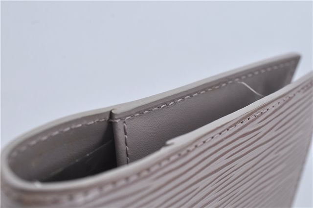 Authentic Louis Vuitton Epi Z Agenda PM Day Planner Cover Gray R2009B LV J2258
