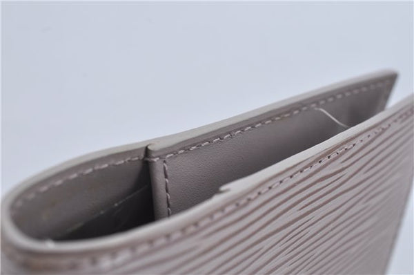 Authentic Louis Vuitton Epi Z Agenda PM Day Planner Cover Gray R2009B LV J2258