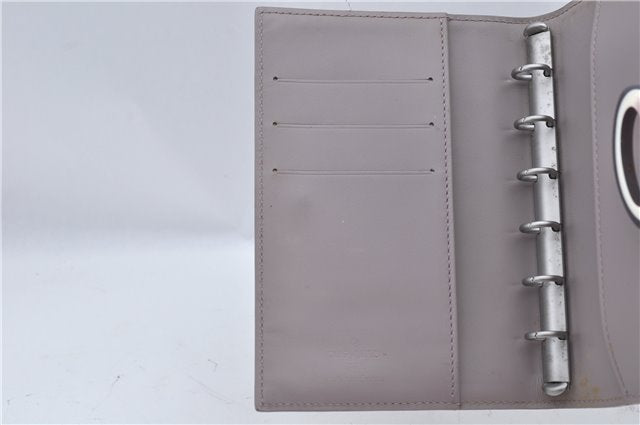 Authentic Louis Vuitton Epi Z Agenda PM Day Planner Cover Gray R2009B LV J2258