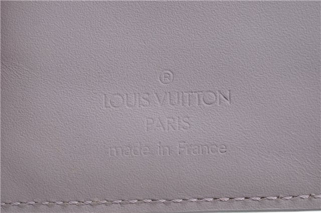 Authentic Louis Vuitton Epi Z Agenda PM Day Planner Cover Gray R2009B LV J2258