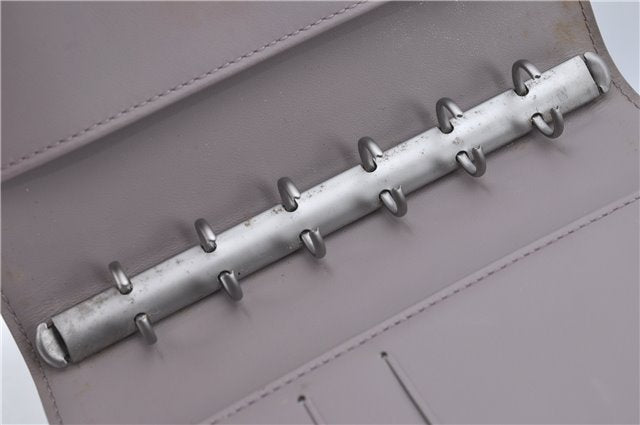 Authentic Louis Vuitton Epi Z Agenda PM Day Planner Cover Gray R2009B LV J2258