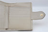 Authentic GUCCI Guccissima Leather Bifold Wallet Purse 203549 White J2261