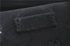 Authentic GUCCI GG Imprime Shoulder Hand Bag PVC Leather 223668 Black J2263