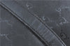 Authentic GUCCI GG Imprime Shoulder Hand Bag PVC Leather 223668 Black J2263