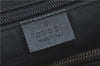 Authentic GUCCI GG Imprime Shoulder Hand Bag PVC Leather 223668 Black J2263