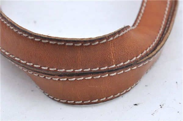 Authentic GUCCI Shoulder Hand Bag Purse Leather 124255 Brown J2264