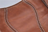 Authentic GUCCI Shoulder Hand Bag Purse Leather 124255 Brown J2264