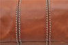 Authentic GUCCI Shoulder Hand Bag Purse Leather 124255 Brown J2264