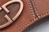 Authentic GUCCI Shoulder Hand Bag Purse Leather 124255 Brown J2264