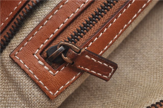 Authentic GUCCI Shoulder Hand Bag Purse Leather 124255 Brown J2264