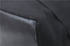Authentic Salvatore Ferragamo 2Way Shoulder Hand Bag Nylon Leather Black J2268