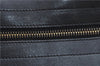 Authentic Salvatore Ferragamo 2Way Shoulder Hand Bag Nylon Leather Black J2268