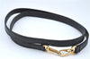 Authentic Salvatore Ferragamo 2Way Shoulder Hand Bag Nylon Leather Black J2268